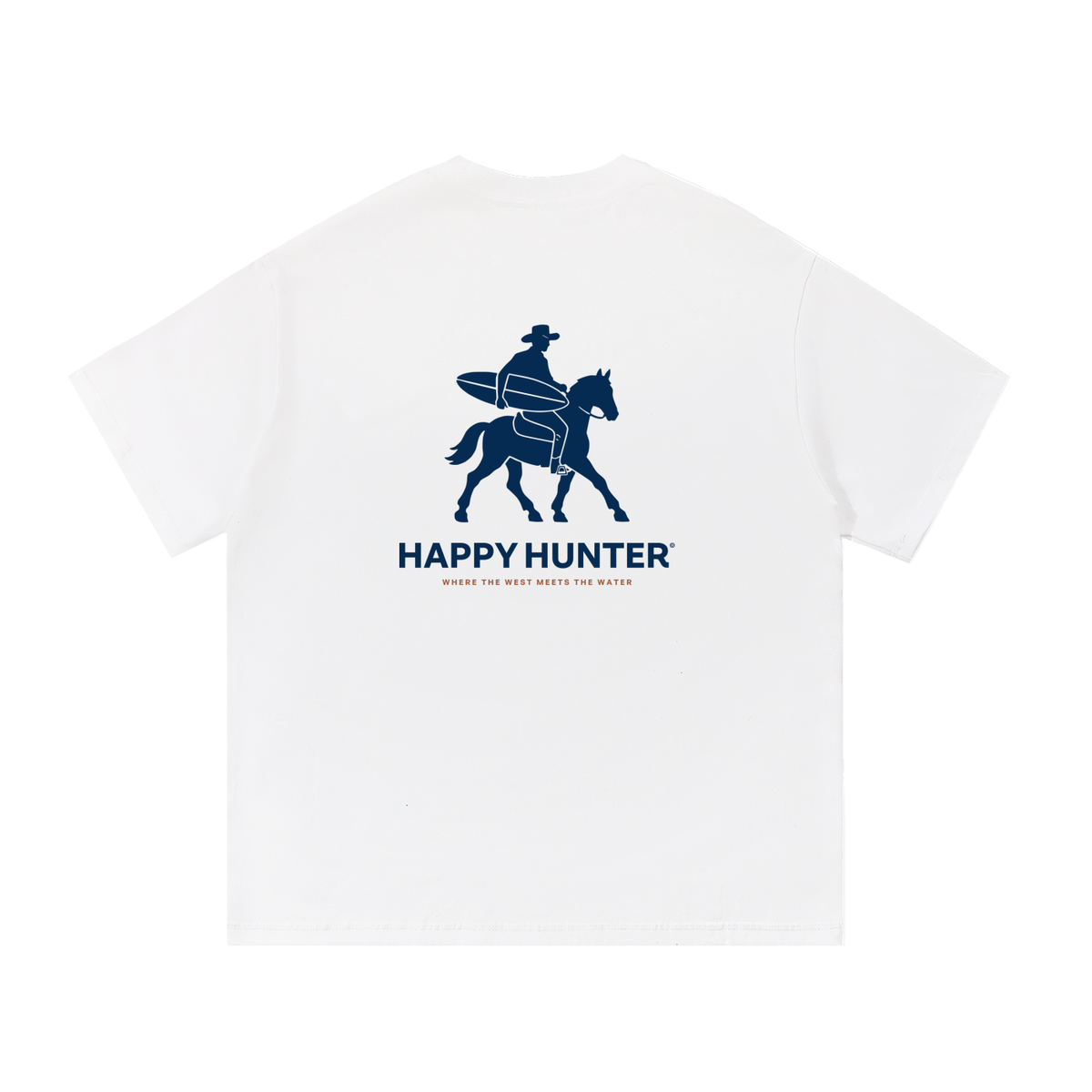 Cowboy Surfer Tee - White