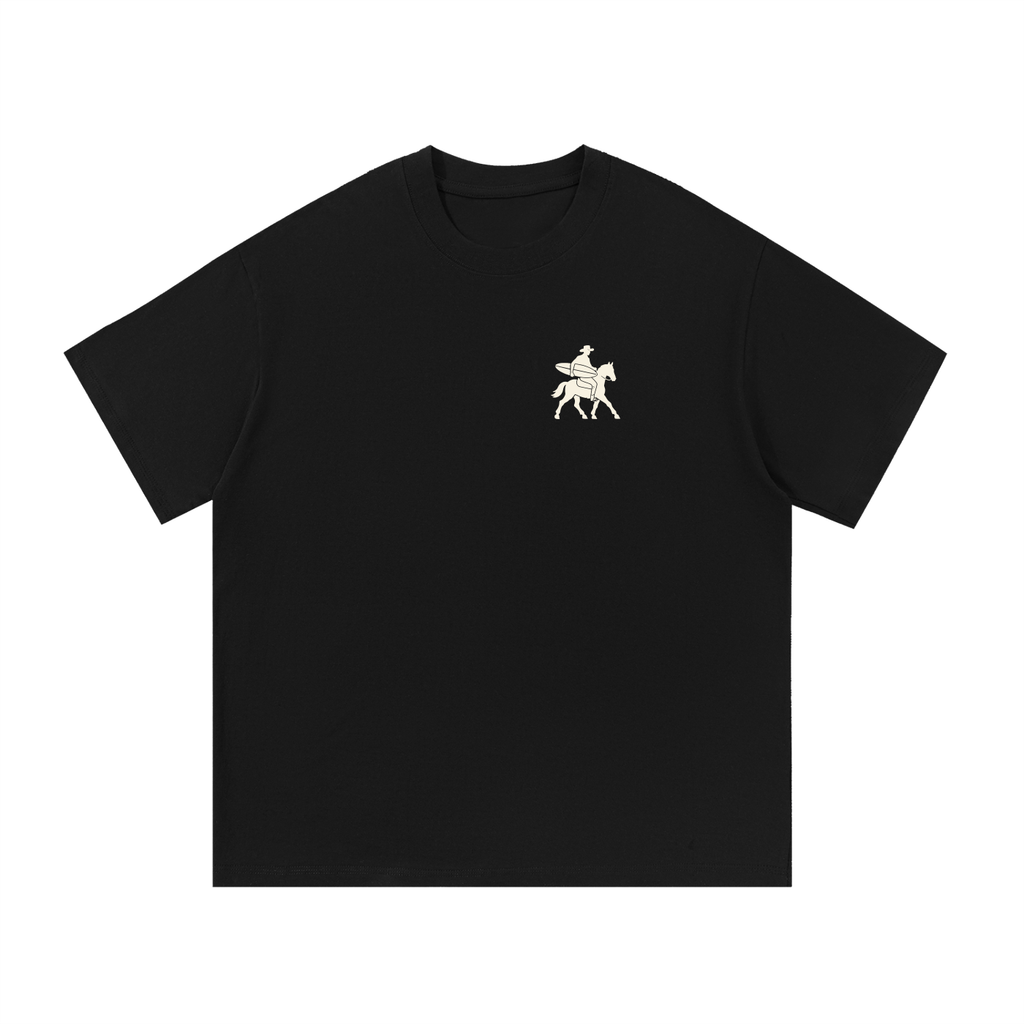 Cowboy Surfer Tee - Black