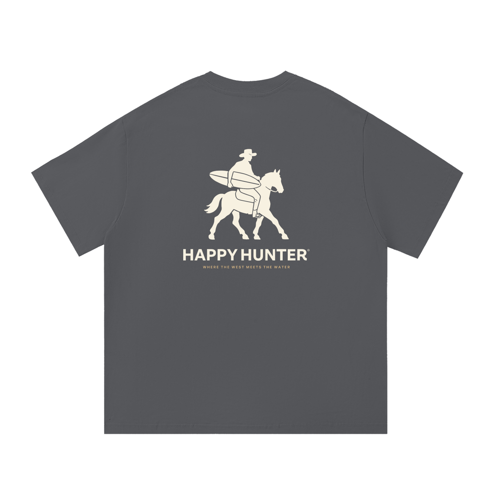Cowboy Surfer Tee - Dark Gray