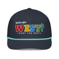 Ride the West Rope Cap - Navy/Mint