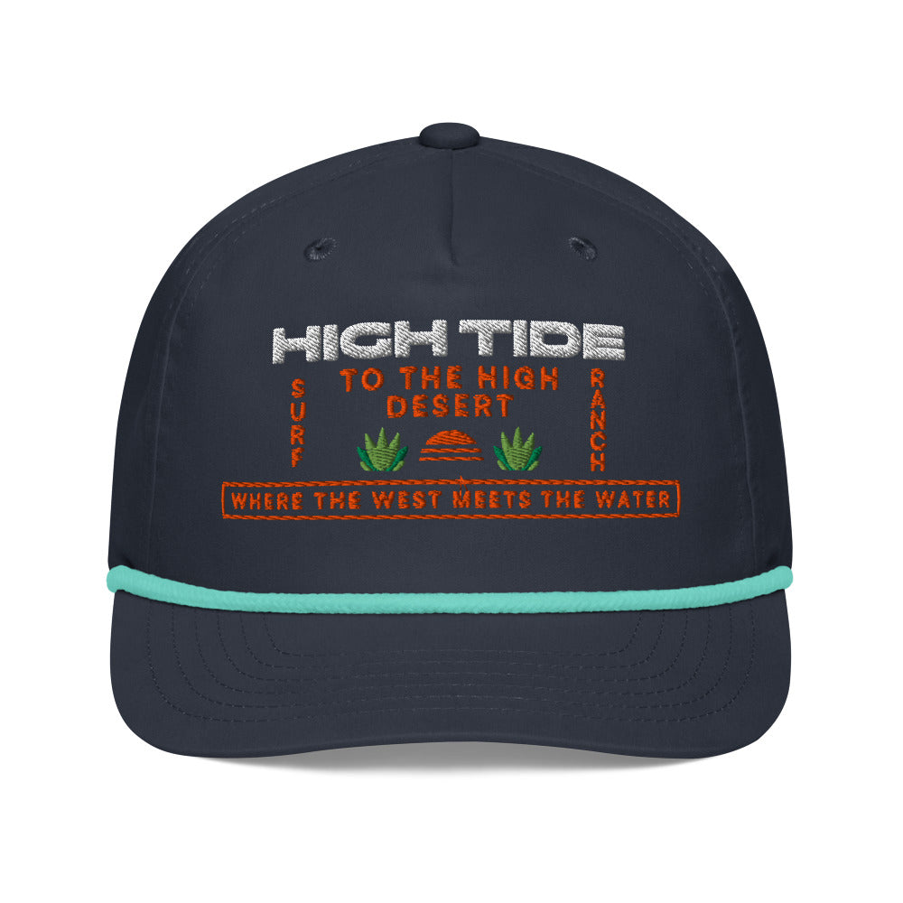 High Tide Rope Cap - Navy/Mint