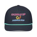 Saddle Up Rope Cap - Navy/Mint