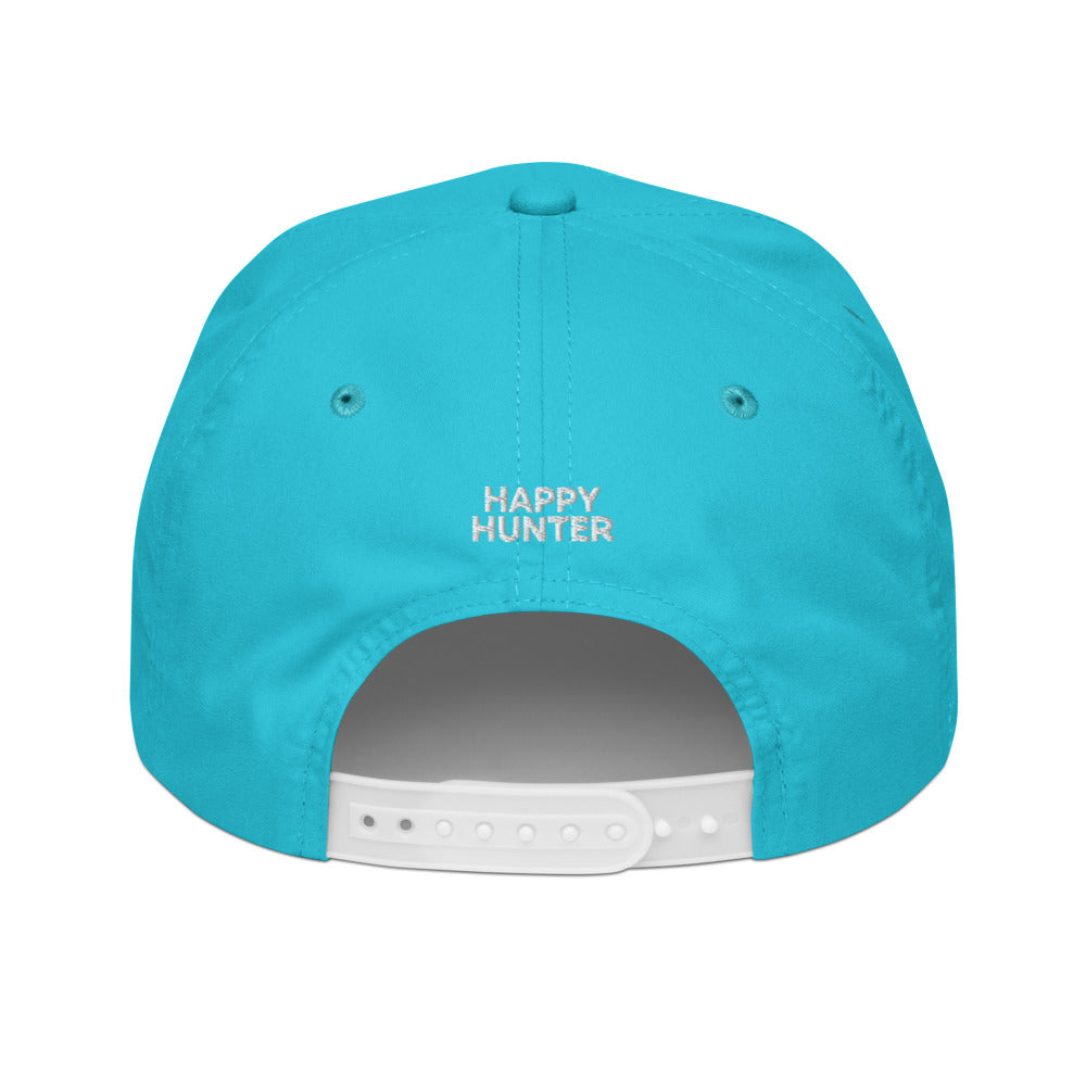Coastal Cowboy Rope Cap - Turquoise/White