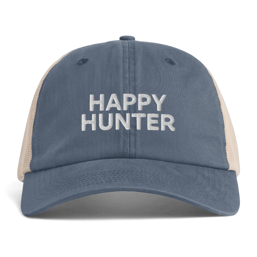 Trucker Hat - Denim/Tan