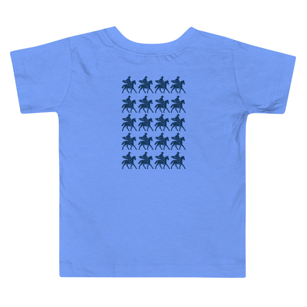 Repeating Rider Toddler Tee - Heather Columbia Blue - hover