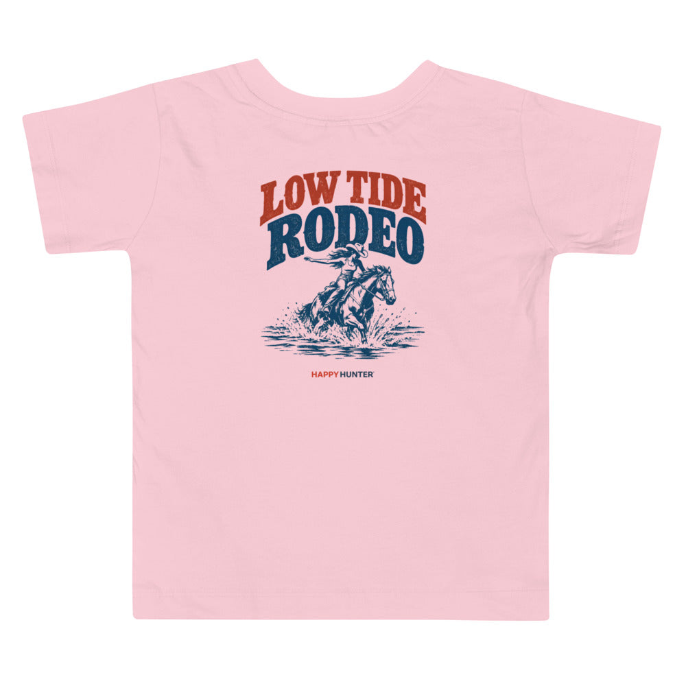 Low Tide Rodeo Toddler Tee - Pink - hover