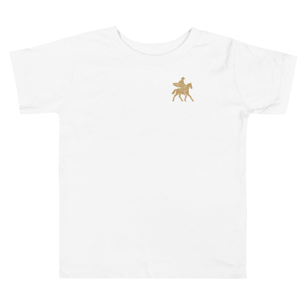 Beach Day Toddler Tee - White - front