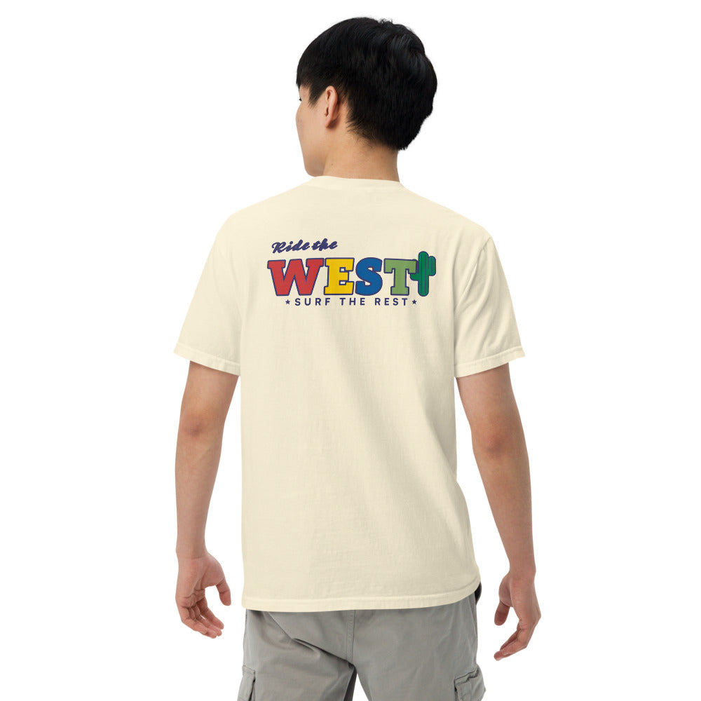 Ride the West Tee - Ivory