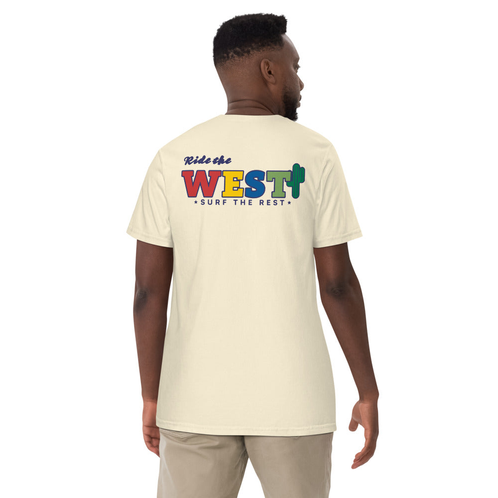 Ride the West Tee - Ivory