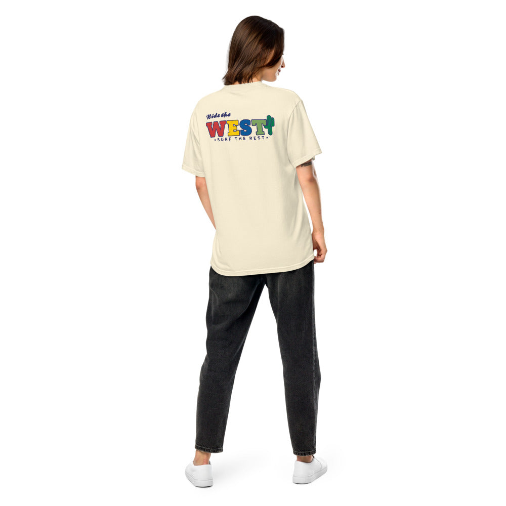 Ride the West Tee - Ivory