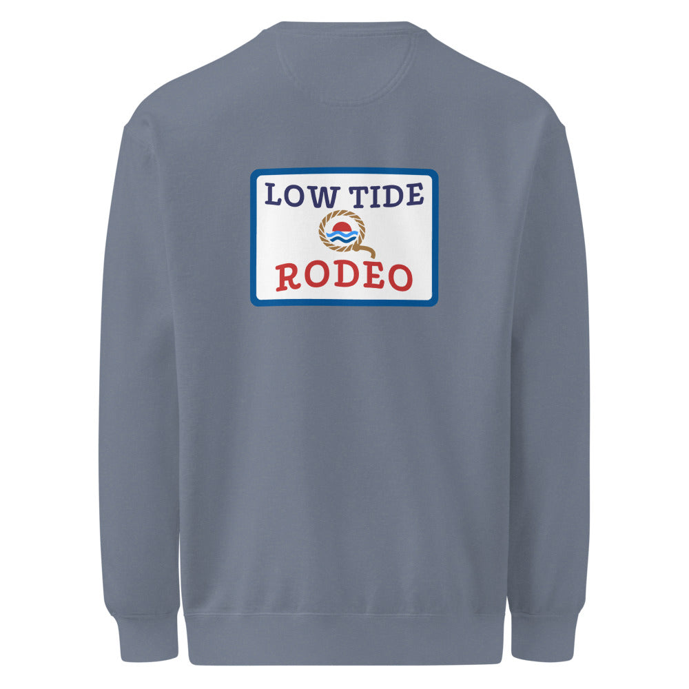 Low Tide Rodeo Crewneck - back