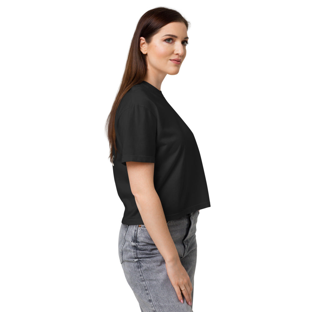 Happy Hunter Women's Boxy Tee - Black