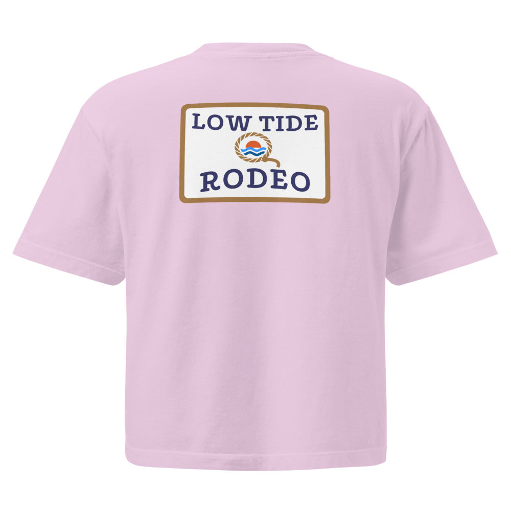 Low Tide Rodeo Women's Boxy Tee - Orchid