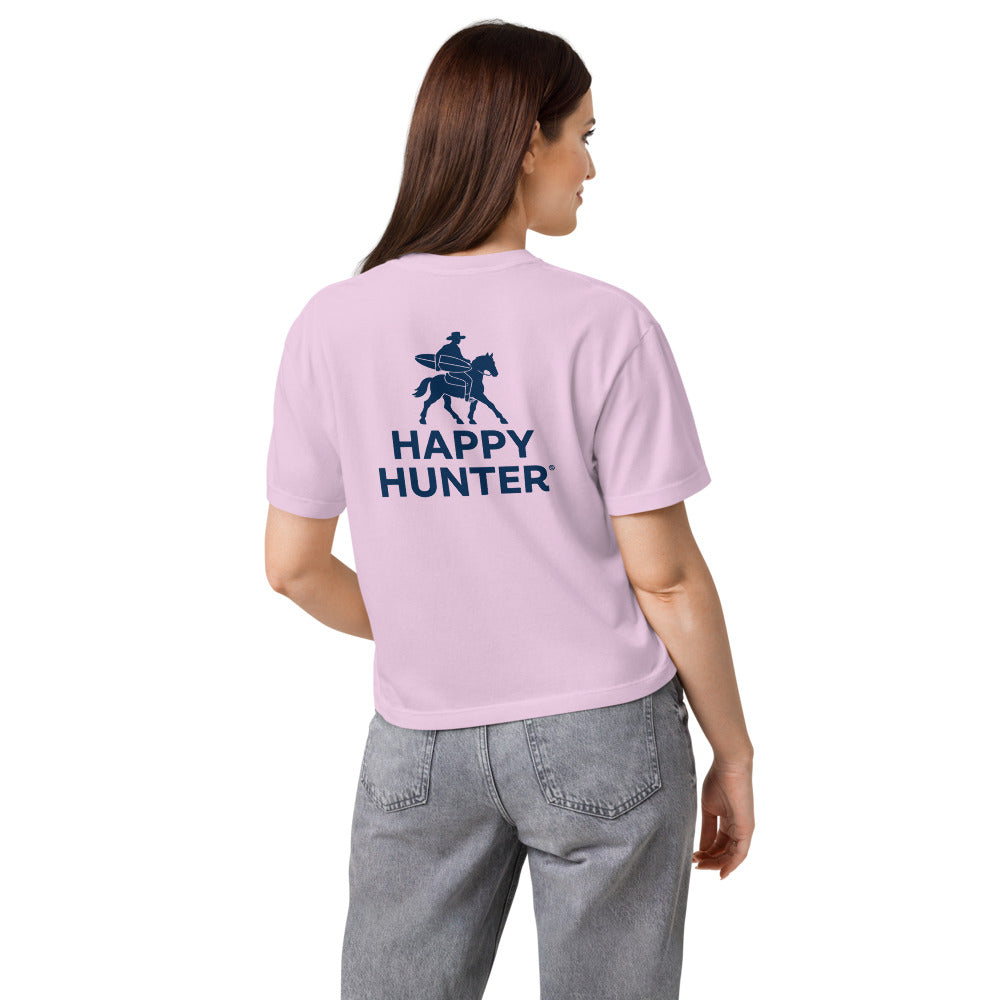 Happy Hunter Women's Boxy Tee - Orchid