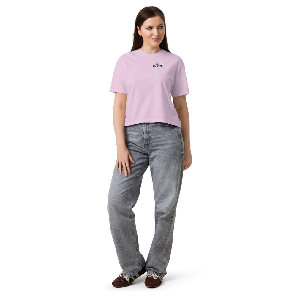 Happy Hunter Women's Boxy Tee - Orchid - hover